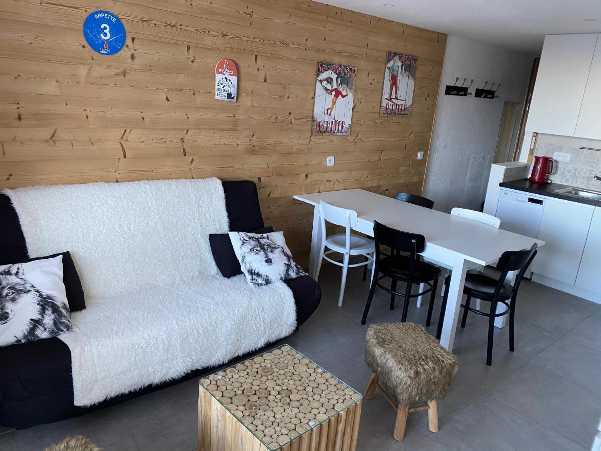 Appartement Plagne Centre - Immeuble Le Mustag - Wifi à La Plagne Extérieur photo